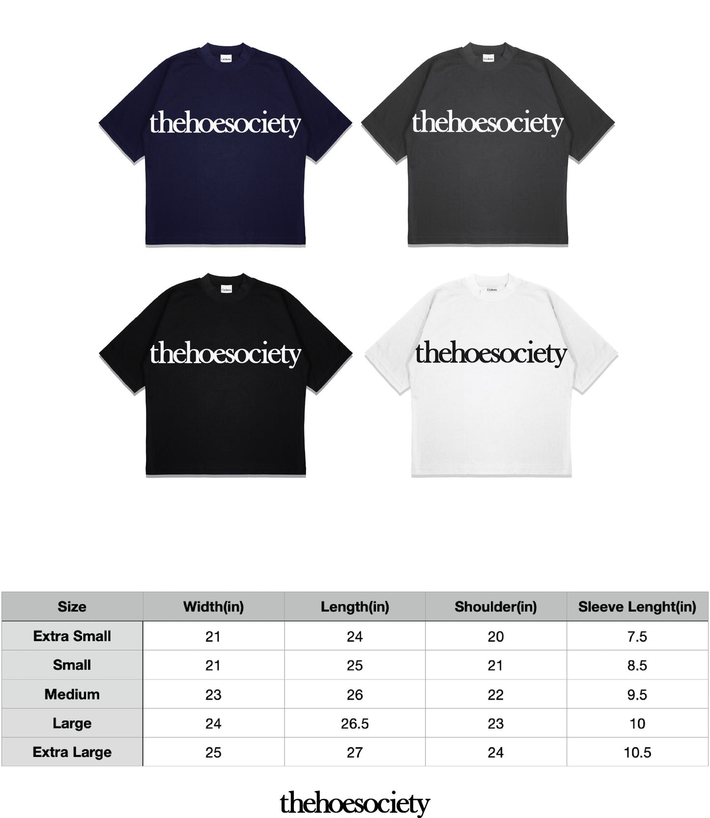 "Communitee" in navy blue