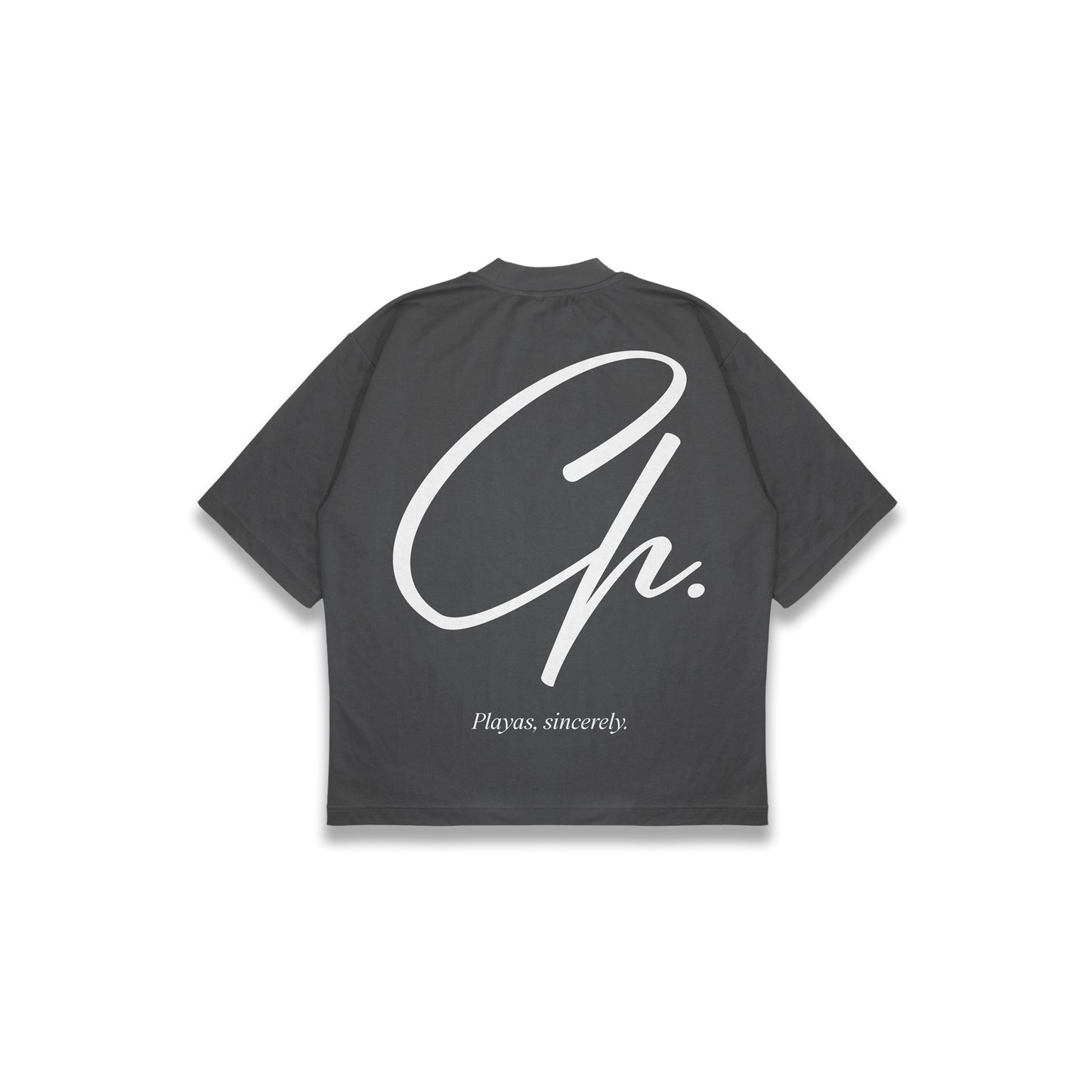 Boxy "AUTOGRAPH" in Medium Gray