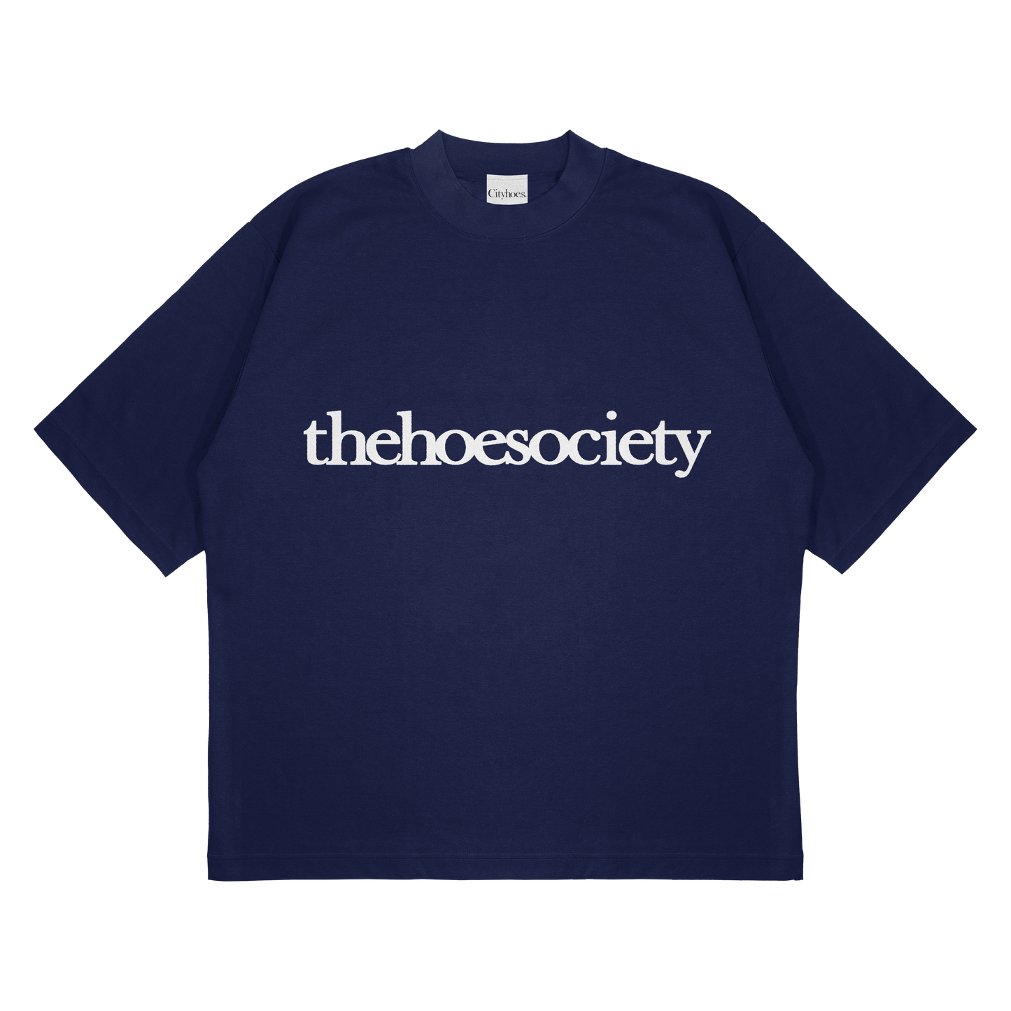 "Communitee" in navy blue