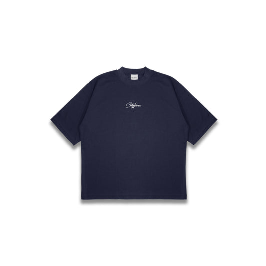 Boxy "AUTOGRAPH" in Navy Blue
