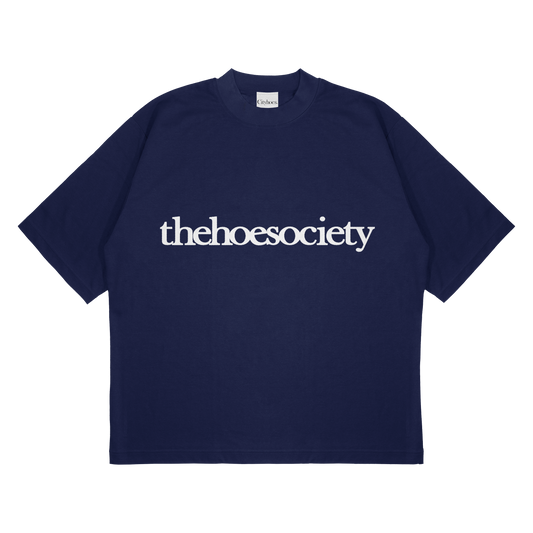 "Communitee" in navy blue